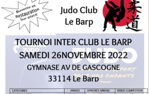 INTER CLUBS LE BARP 33